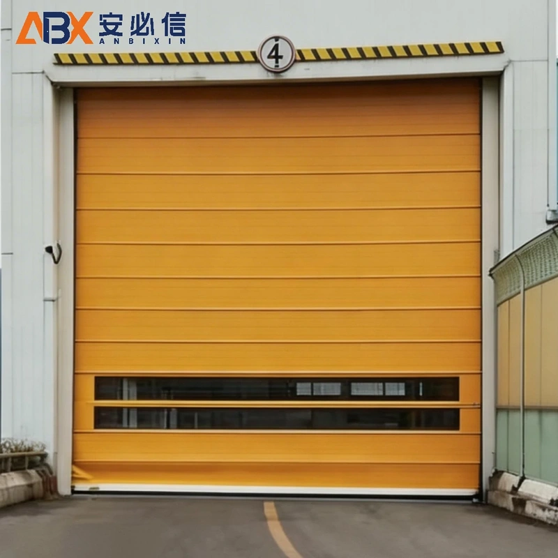 南京软帘堆积门项目案例｜安必信工业门厂家